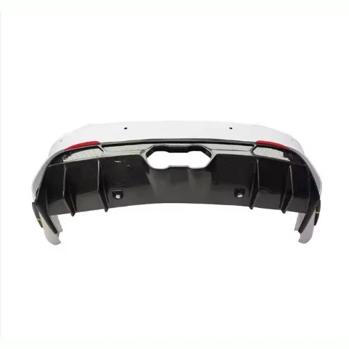 Manufacturer Modification for  Giulia Quadrifoglio Upgrade GTA  Dry Carbon Fiber Body Kit Rear Lip Bumper Diffuser